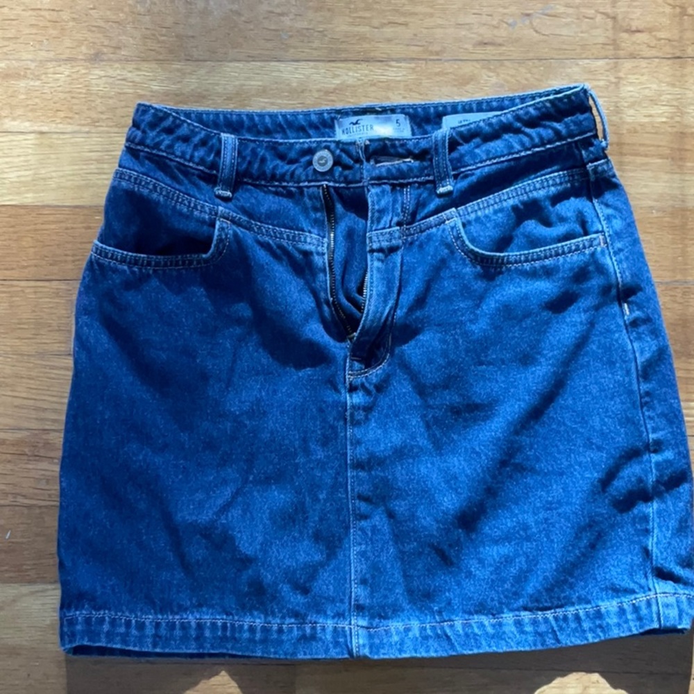 Hollister Jean skirt size 5